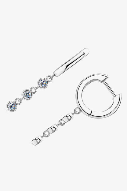 Camila Love Moissanite Dangle Earrings - Mintcute